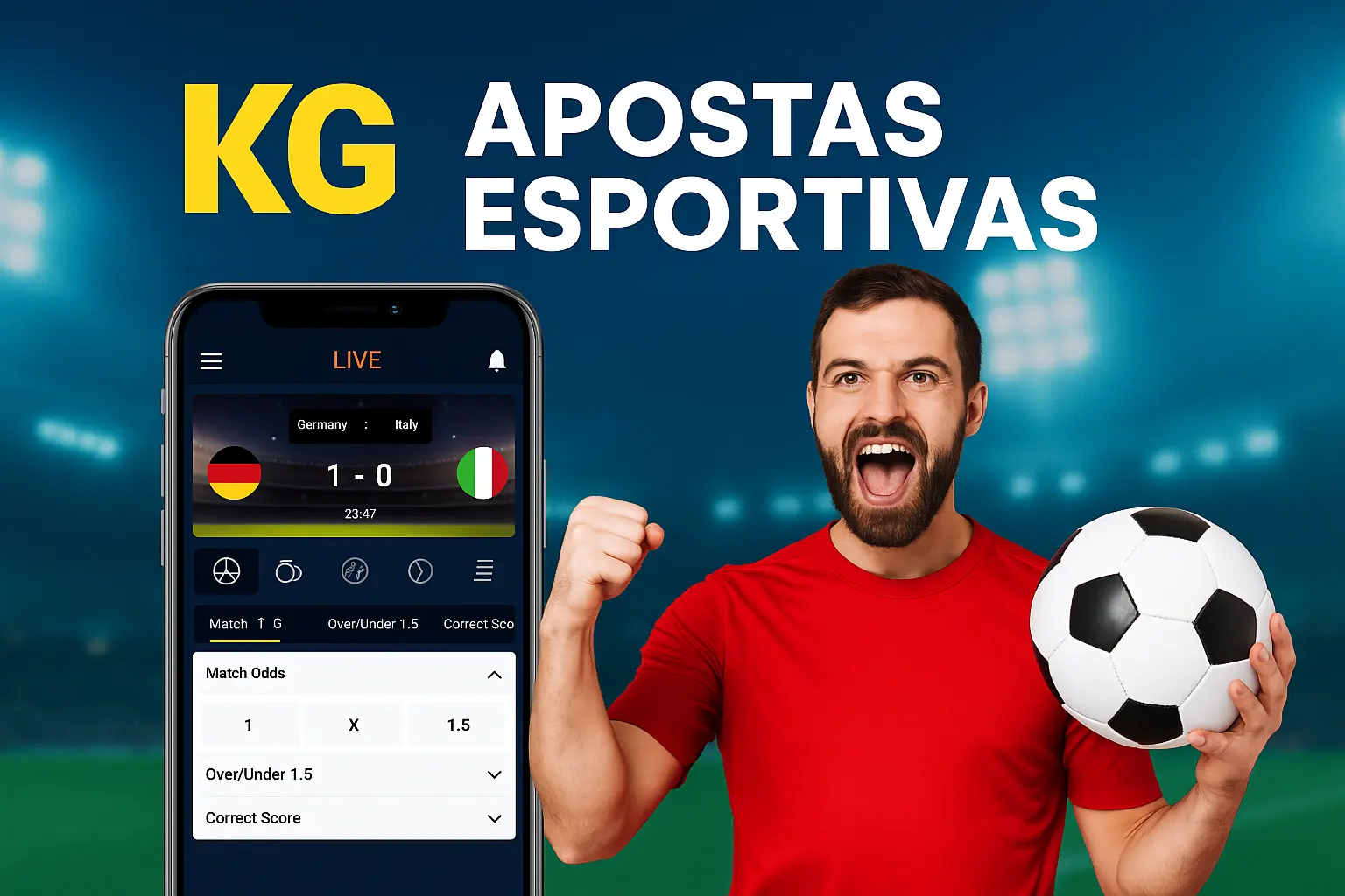 Apostas esportivas no cassino online KGBET