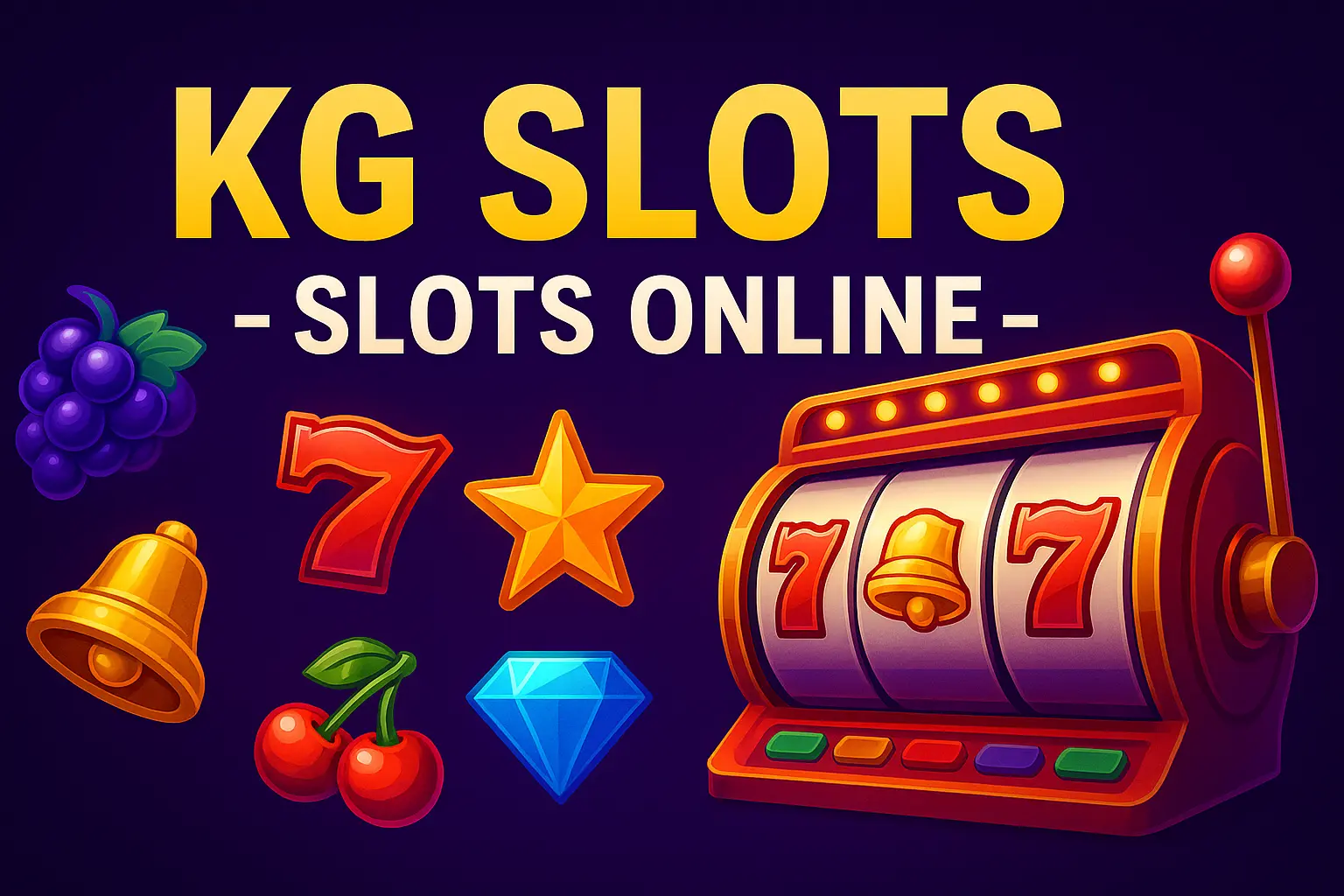 Explore o mundo das slot machines no KGBET Casino